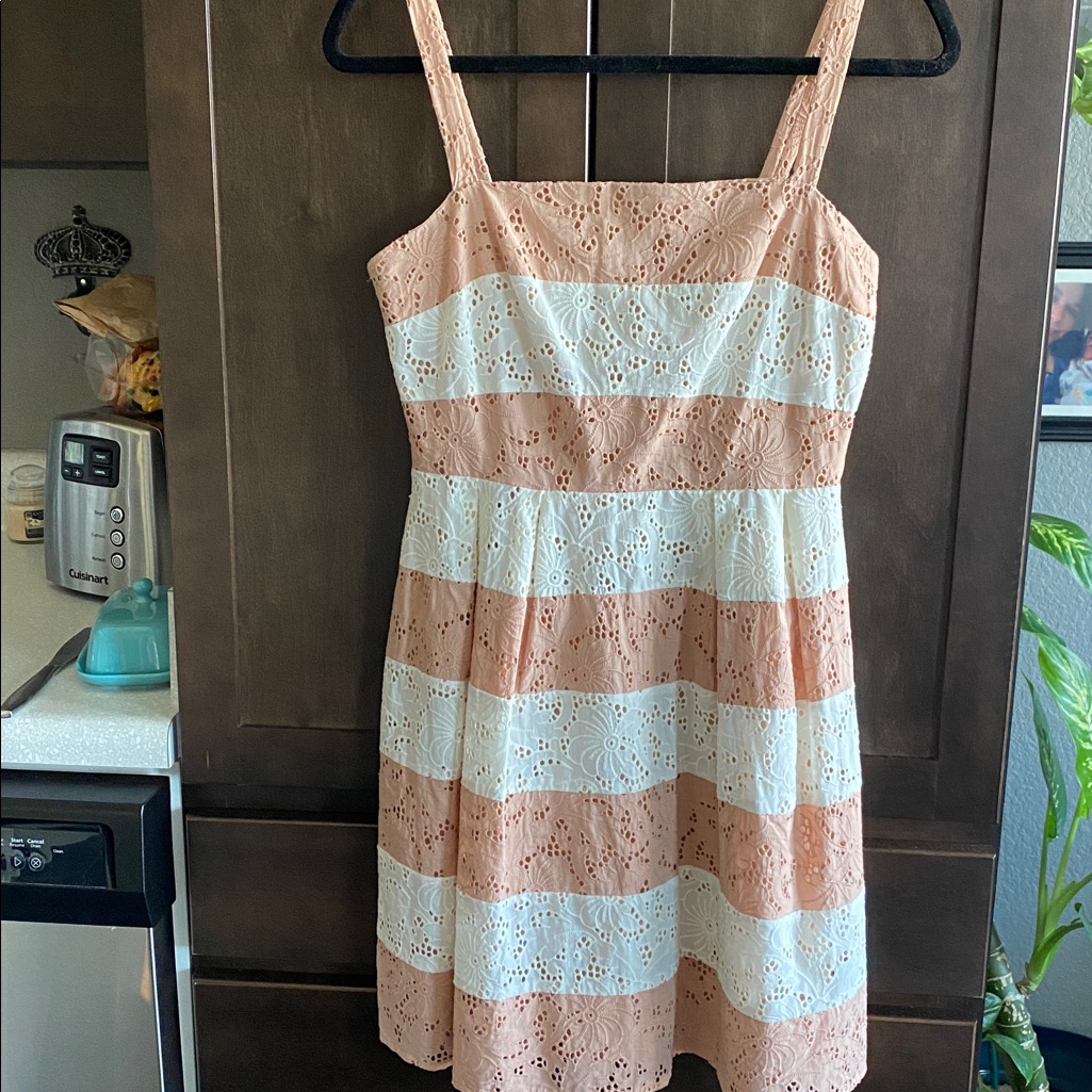 Loft Eyelet Sundress Size 0